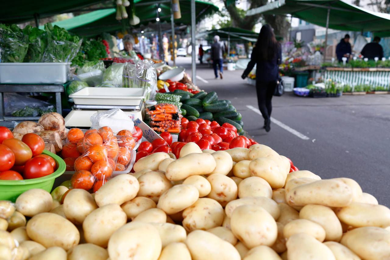 Feira livre em Curitiba