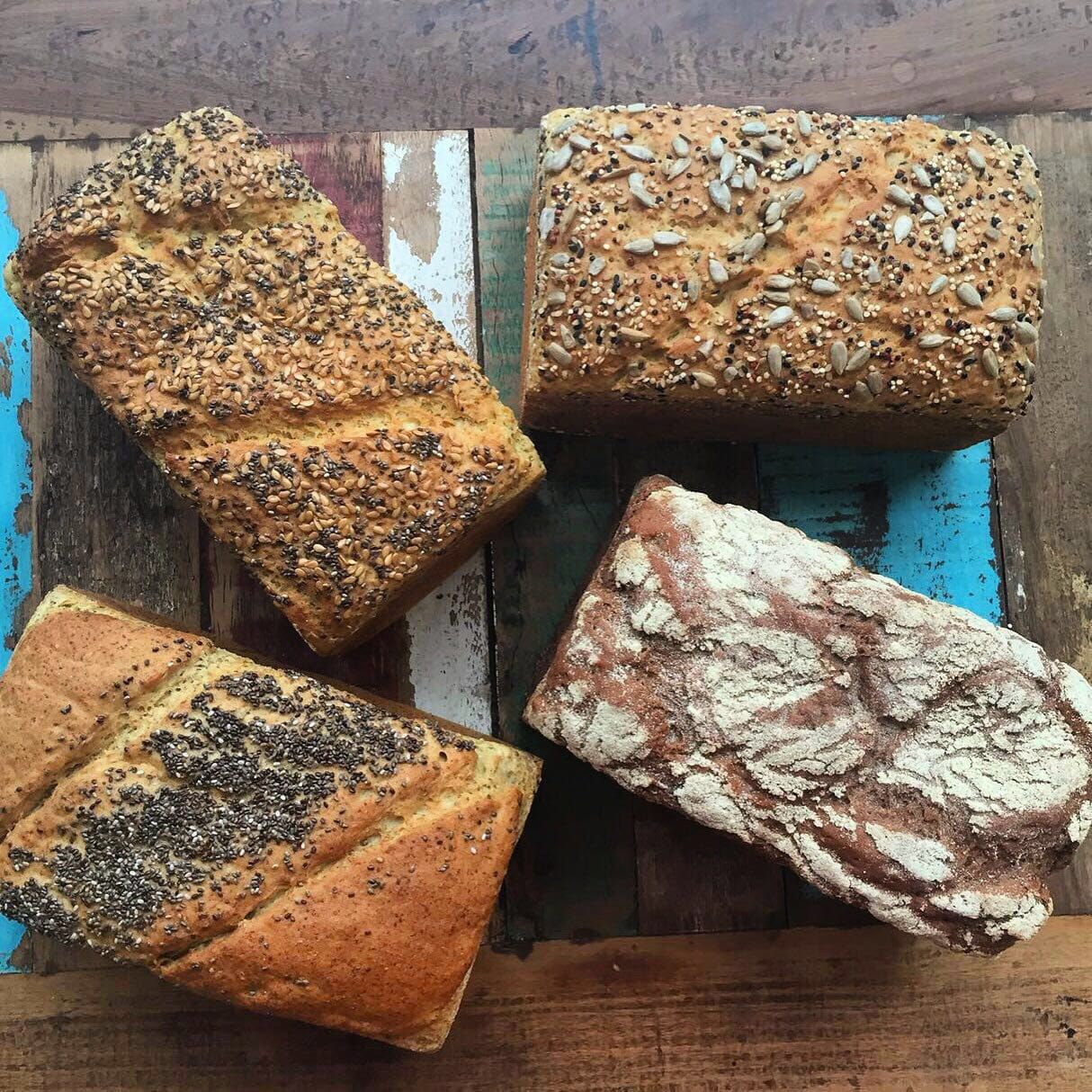 Pães sem glúten feitos por Patrícia Araújo. Foto: Divulgação Pães sem glúten feitos por Patrícia Araújo. Foto: Divulgação