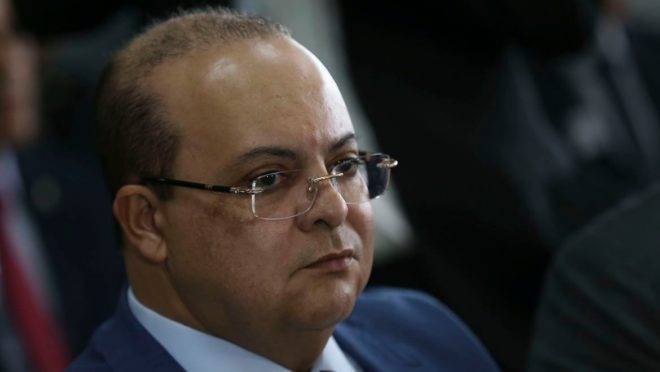 O governador do DF, Ibaneis Rocha