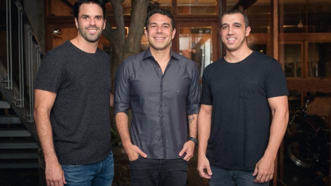 Raphael Pinho, Marcos Buaiz e Rafael Coca sócios da Spark.