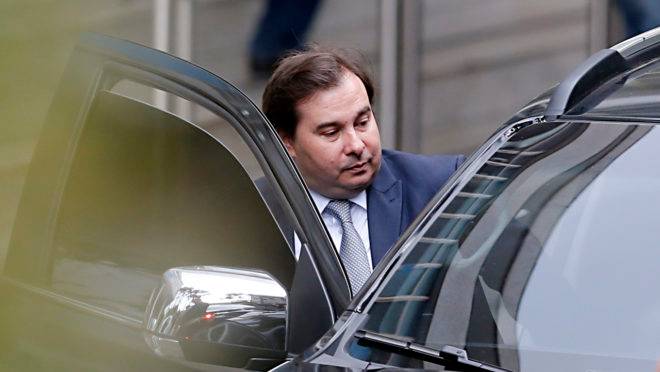 Presidente da Câmara dos Deputados, Rodrigo Maia.