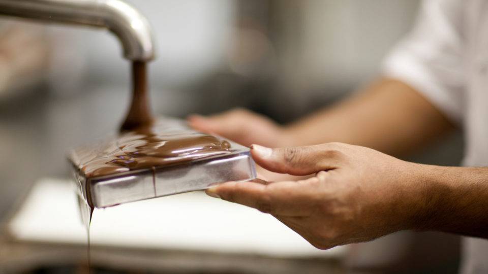 Fábrica de chocolate da Mondelez Brasil.