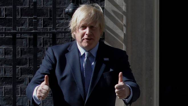 O primeiro-ministro do Reino Unido, Boris Johnson, foi diagnosticado com a doença em março de 2020 (Tolga Akmen / AFP)