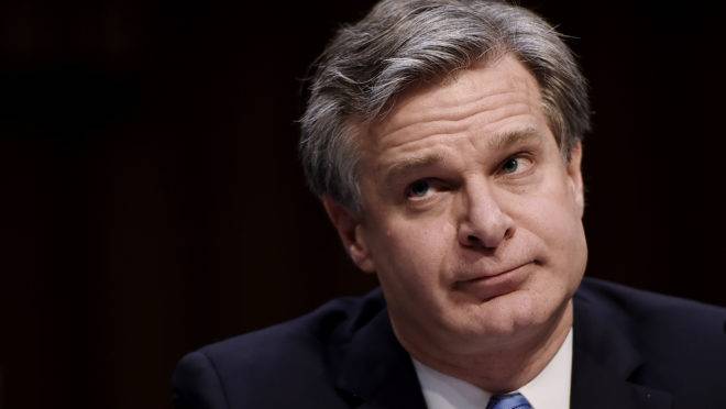 diretor do FBI Christopher Wray