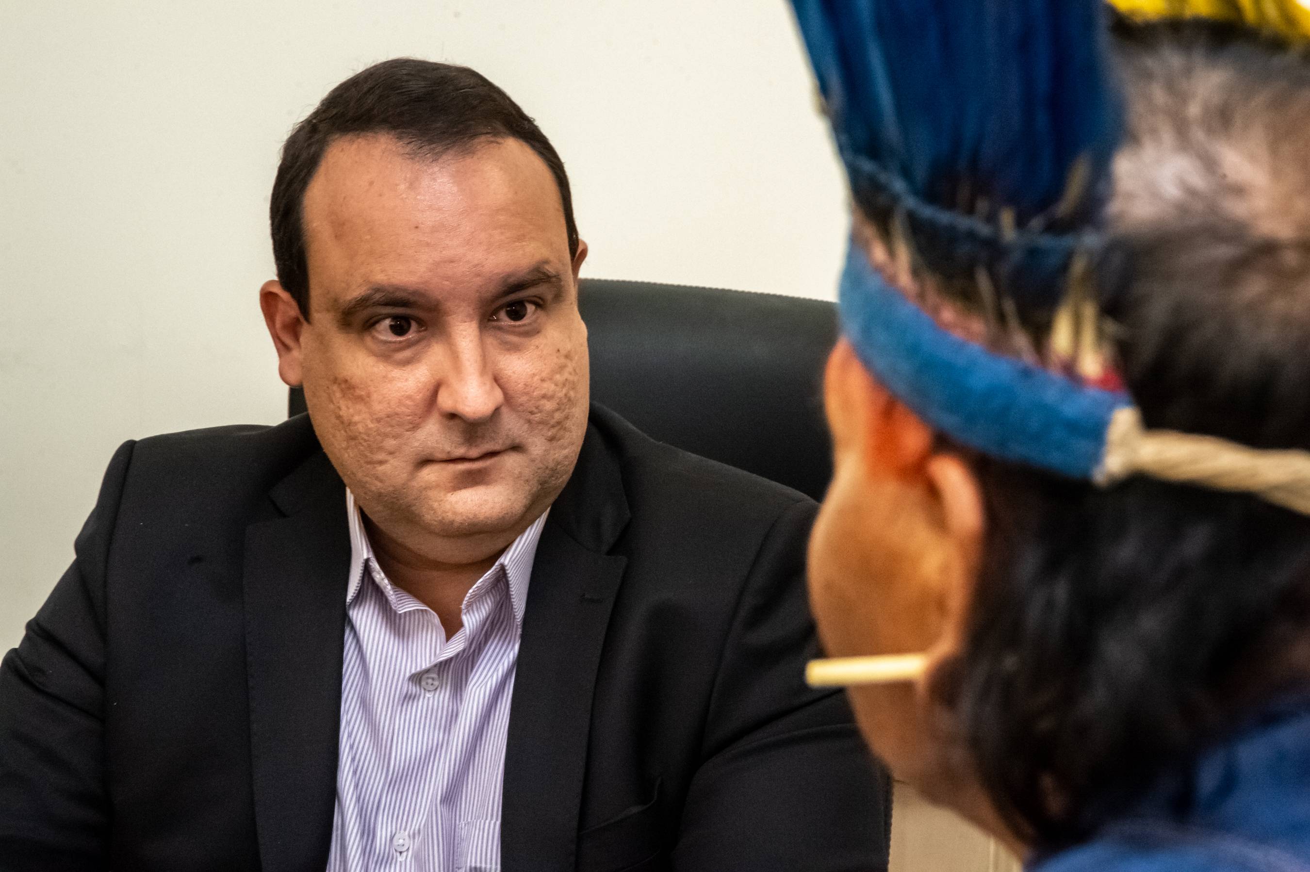 Presidente da Funai, Marcelo Xavier