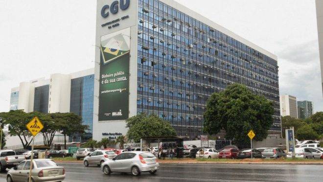 Prédio da CGU, em Brasília