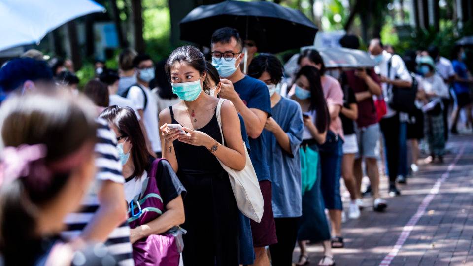 primárias em hong kong