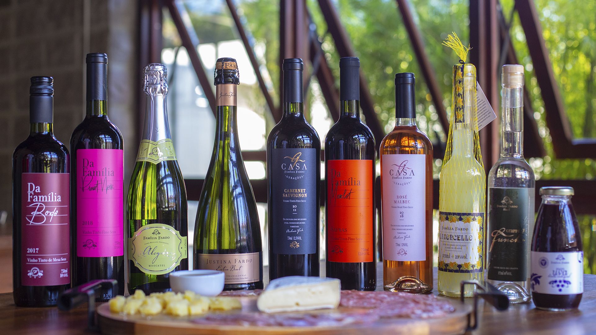 Uma vinícola que cultiva uvas e relacionamentos