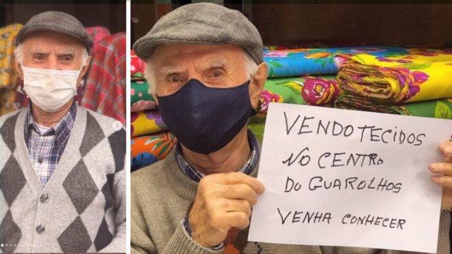 O libanês Youssef Aoun emocionou pessoas de todo o Brasil ao convidar a população para conhecer sua loja.