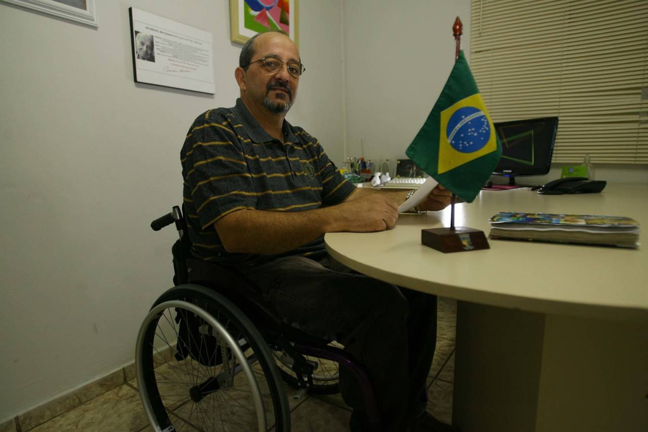 Mauro Nardini era ativista da causa dos direitos das pessoas com deficiência.