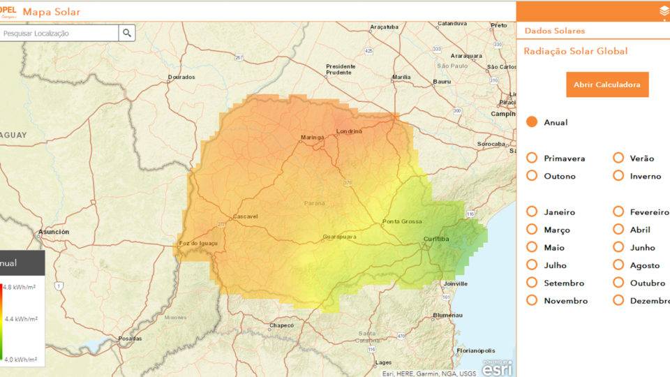 Mapa solar