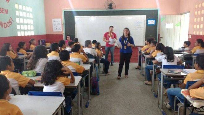Escola pública de Sobral, no Ceará