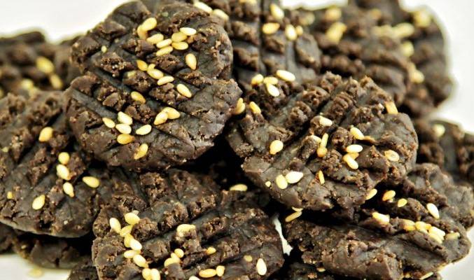 Biscoito salgado de alfarroba. Foto: Gazeta do Povo Biscoito salgado de alfarroba. Foto: Gazeta do Povo