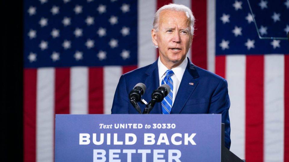 Biden ao anunciar seu plano de reconstrução.