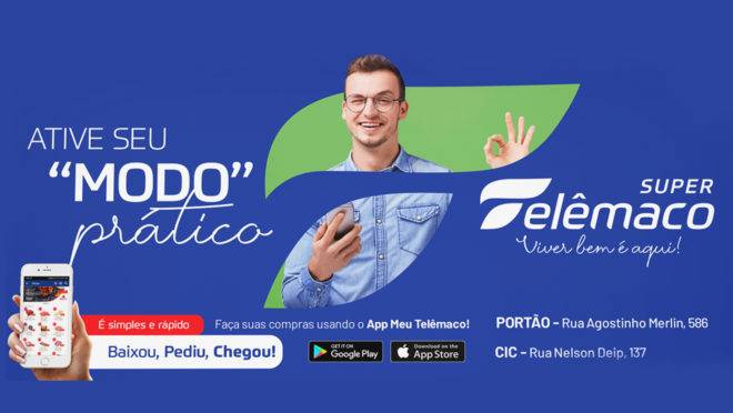 Super Telêmaco investiu em equipe especial para criar e gerenciar aplicativo de compras