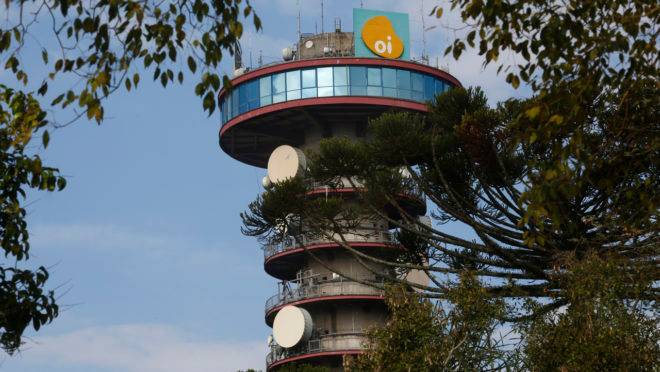 Torre da Oi em Curitiba.
