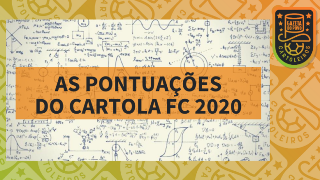 Pontuações do Cartola FC 2020