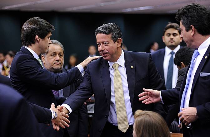 Deputado Arhur Lira (PP-AL), um dos líderes do Centrão: são os homens que dão as cartas no bloco parlamentar.