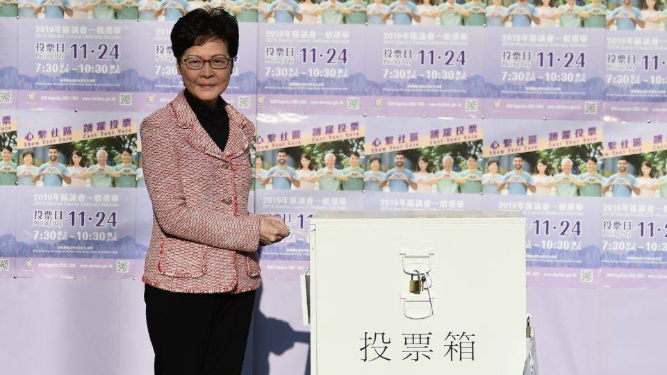 eleições hong kong