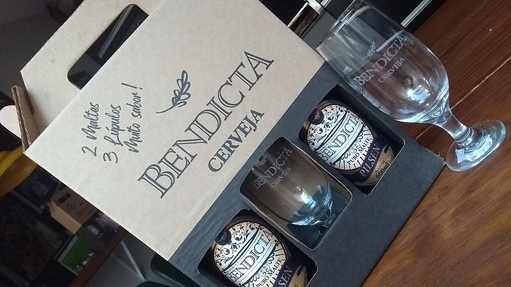 A Bendicta tem várias opções de kits de cervejas. Foto: Divulgação A Bendicta tem várias opções de kits de cervejas. Foto: Divulgação