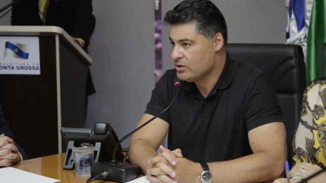 Prefeito de Ponta Grossa, Marcelo Rangel, fala sobre as ações de combate ao coronavírus.