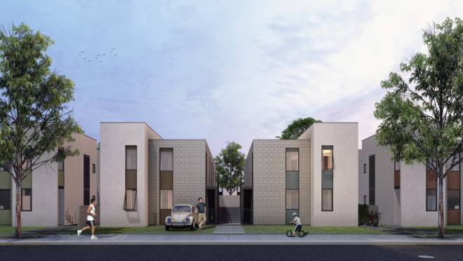 Projeto vencedor do Concurso Nacional de Projetos para Habitação de Interesse Social promovido pelo CAU-GO. Imagem: Oficina Urbana de Arquitetura – OUA/Divulgação