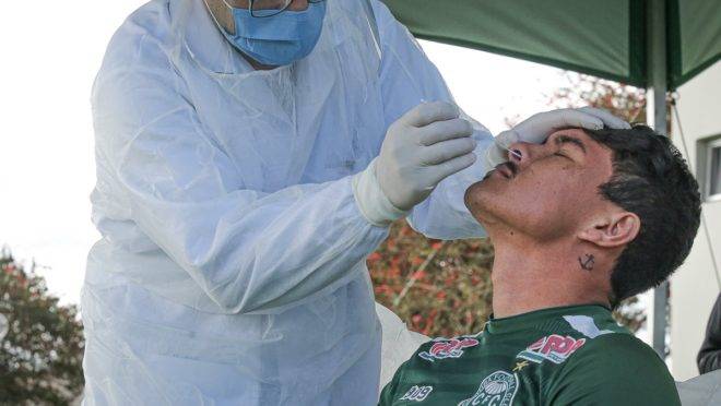 Coritiba faz mistério para divulgar resultados de testes de covid-19 antes da final do Paranaense | Foto: Twitter oficial Coritiba