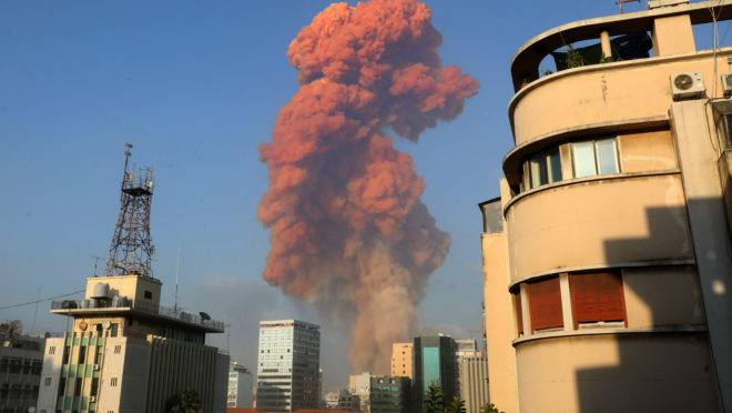 explosão beirute