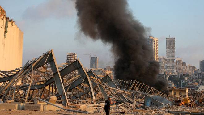 explosão beirute