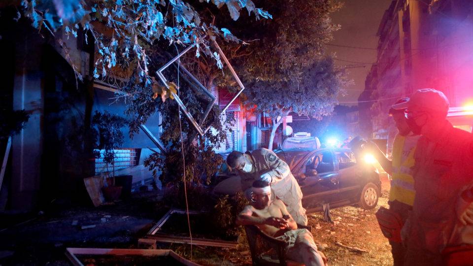 Líbano recebe ajuda internacional após tragédia em Beirute explosão beirute