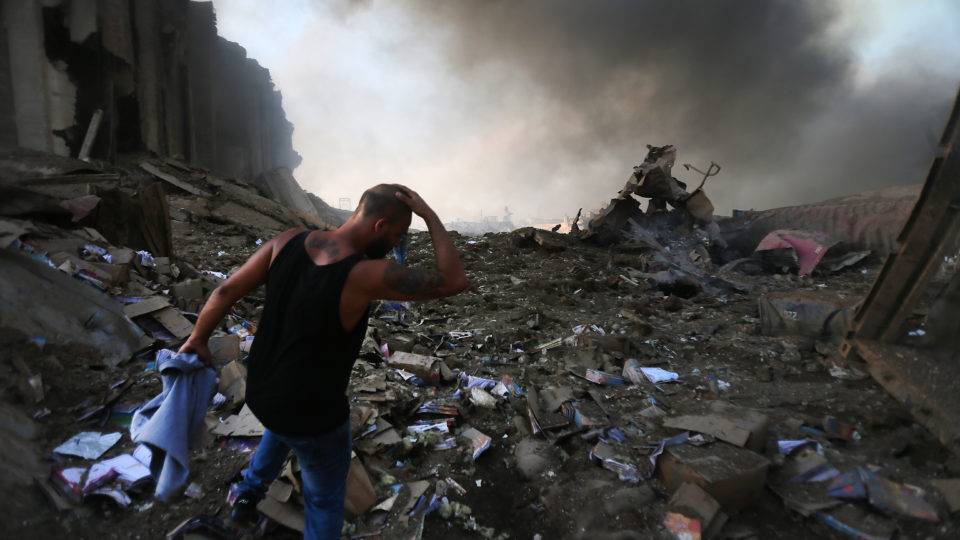 explosão beirute