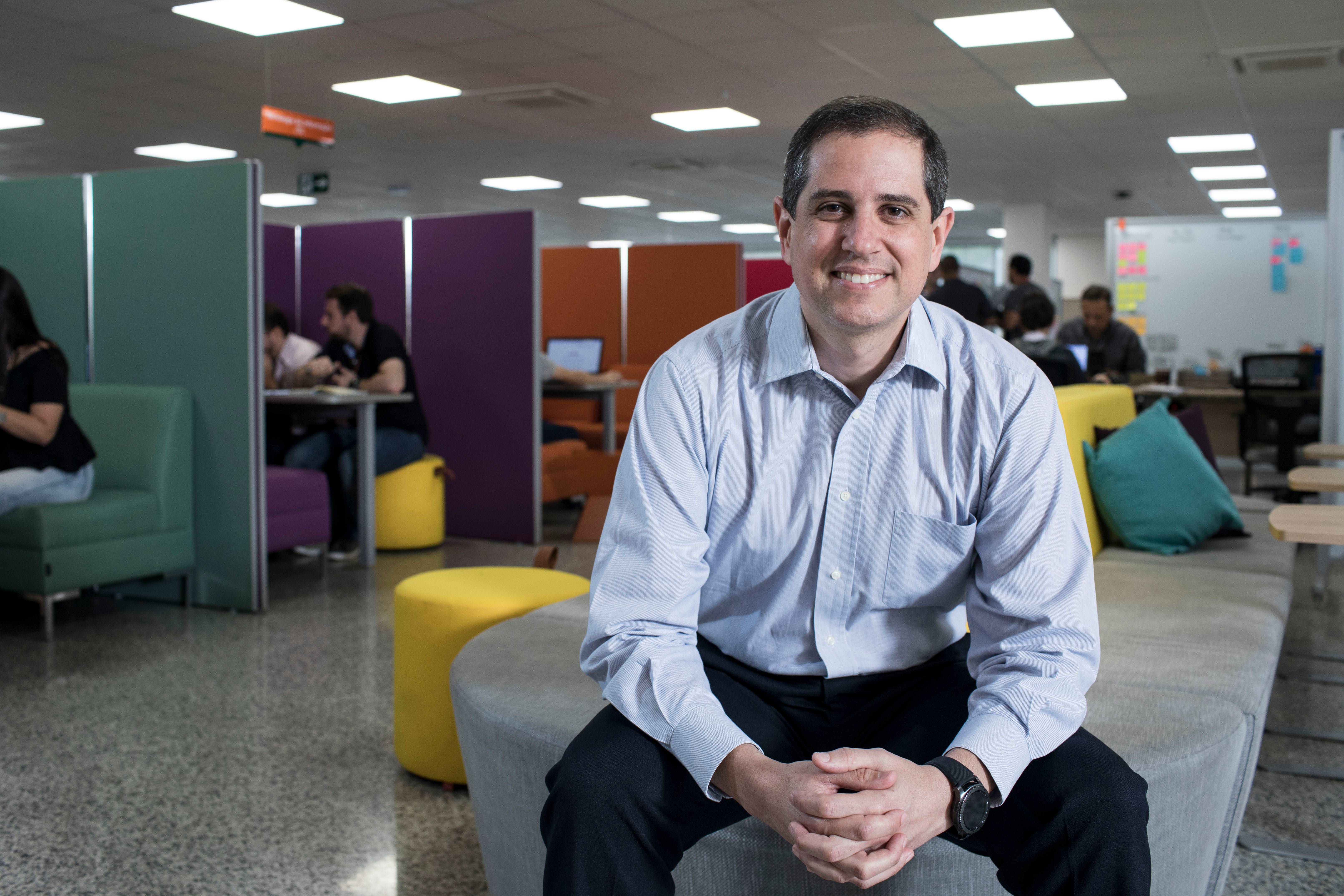 O CEO da MRV, Flávio Vidal, na sede da empresa em Belo Horizonte. O CEO da MRV, Flávio Vidal, na sede da empresa em Belo Horizonte.