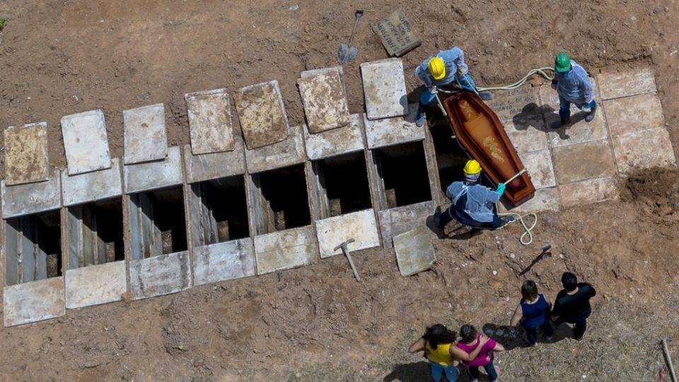 Vítimas da Covid-19 são enterradas em cemitério de Fortaleza: de quem é a culpa pelas 100 mil mortes?