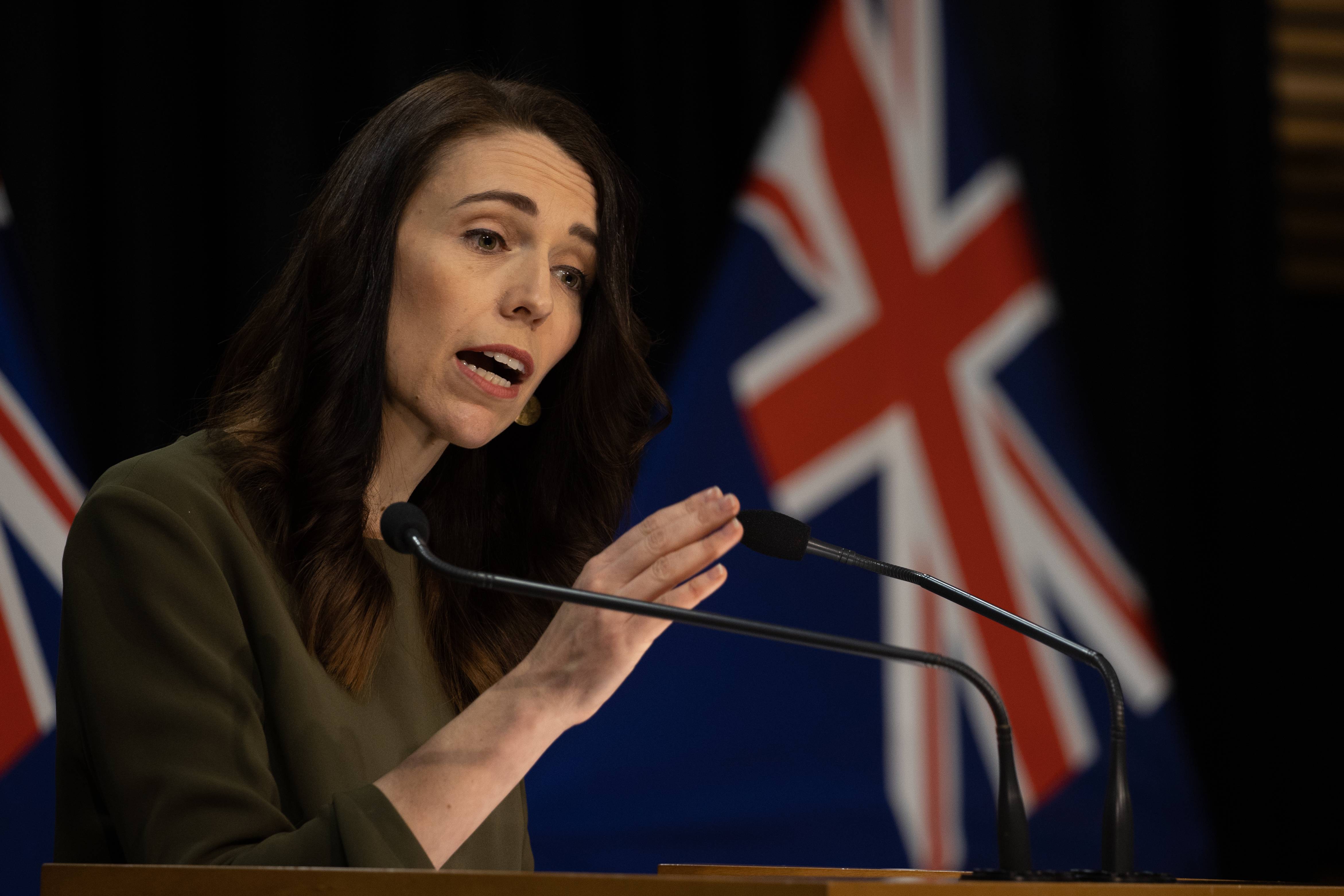 A primeira-ministra da Nova Zelândia, Jacinda Ardern, fala sobre a mudança da data das eleições gerais de 2020
