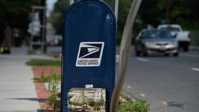 Caixa de correio do Serviço Postal dos EUA