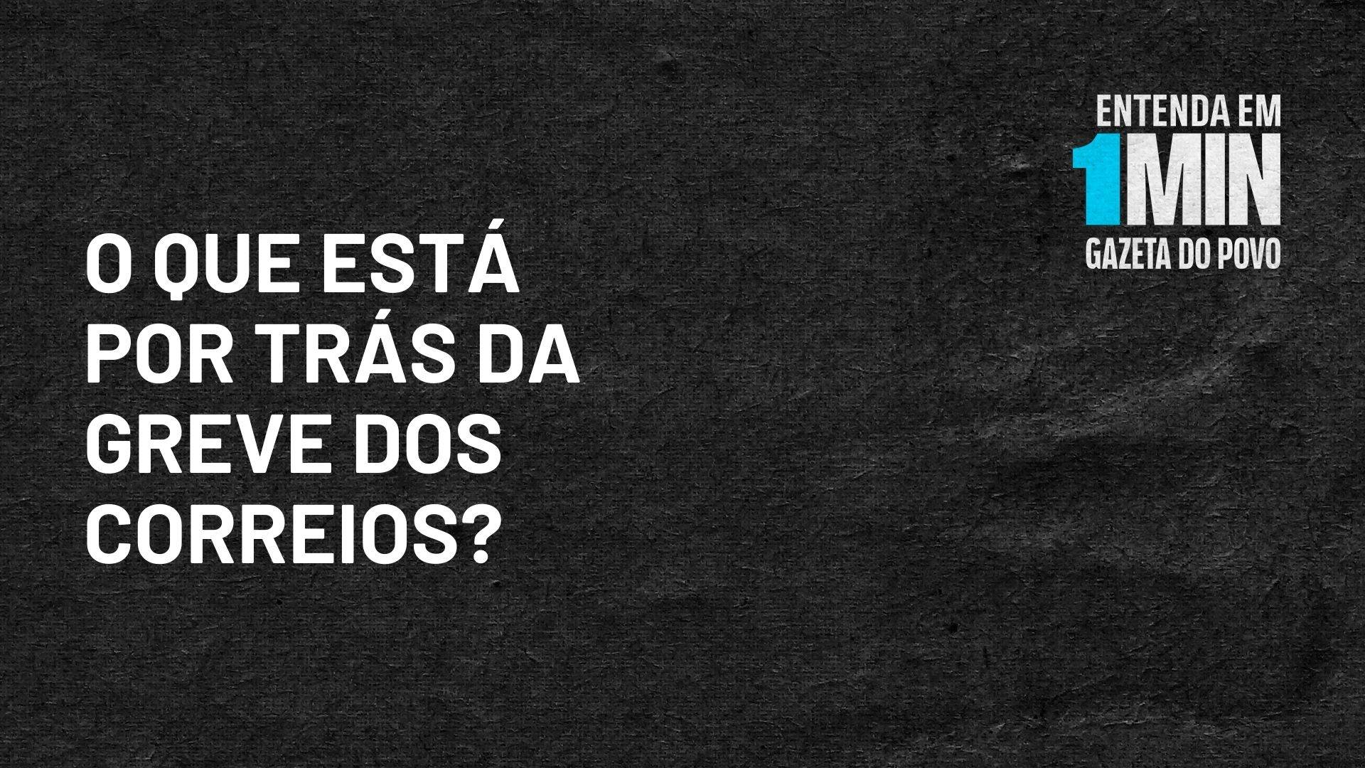 Greve dos Correios.