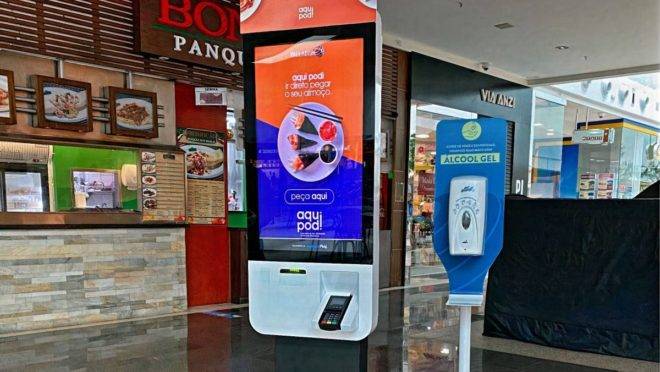 Totem autoatendimento