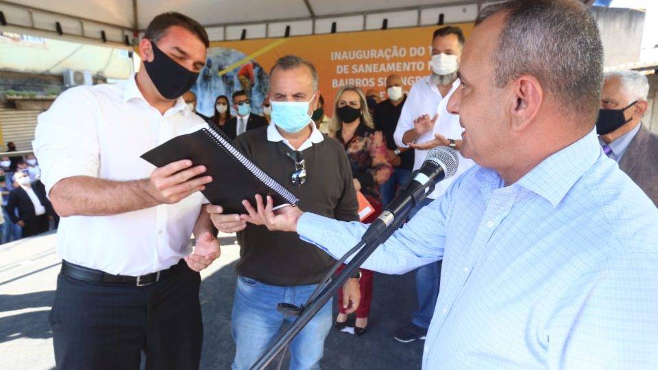 Incoerências eleitorais em 2020: Flávio Bolsonaro, Rogério Marinho e o prefeito Waguinho (MDB), que será apoiado pelo PT