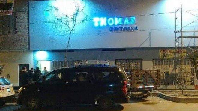 Boate em Lima onde jovens não respeitaram toque de recolher: palco da tragédia.