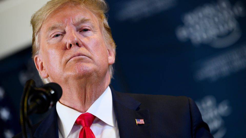 O presidente Donald Trump.