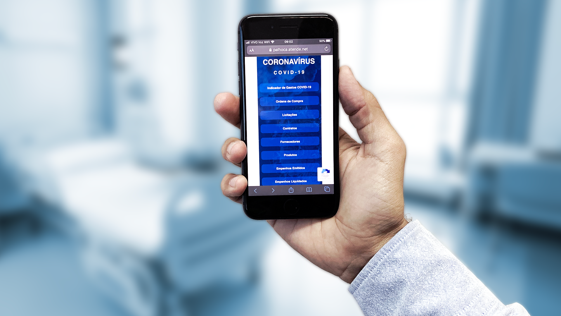App para celular: Atende.Net