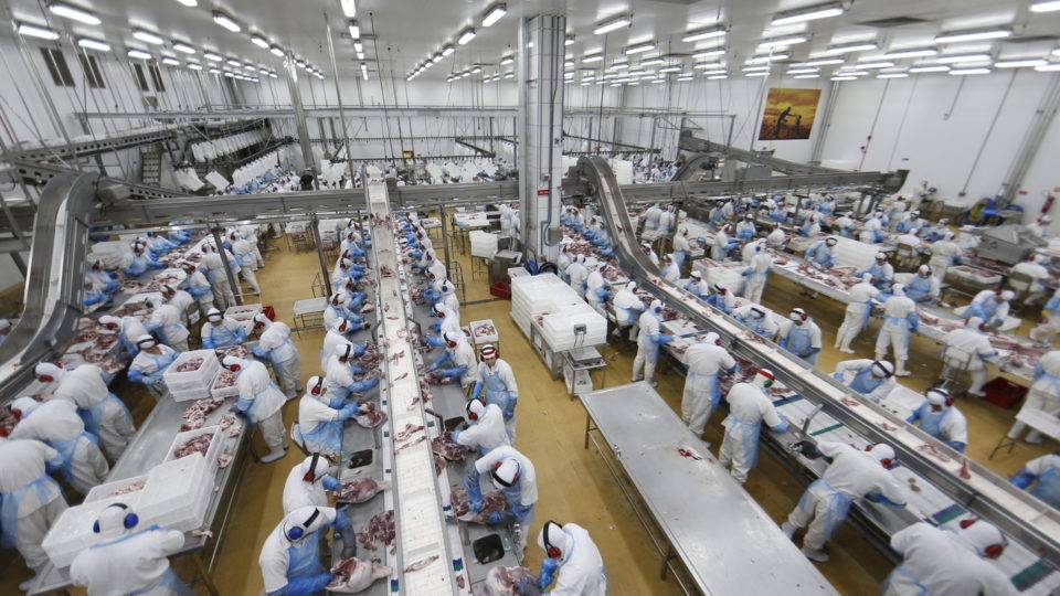 Fábrica da Frimesa em Medianeira, no Oeste do estado