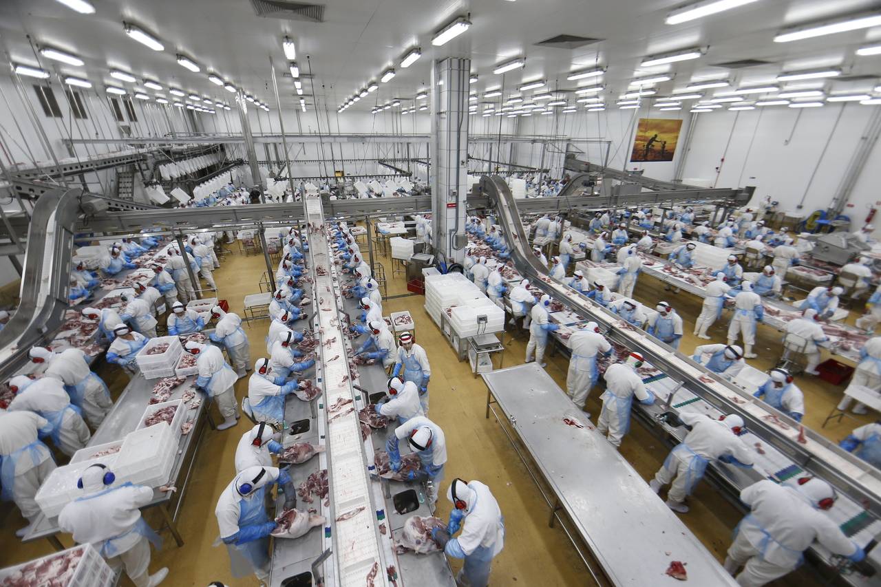 Fábrica da Frimesa em Medianeira, no Oeste do estado