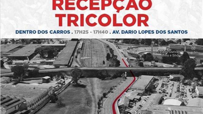 Torcida fará carreata para apoiar o Paraná