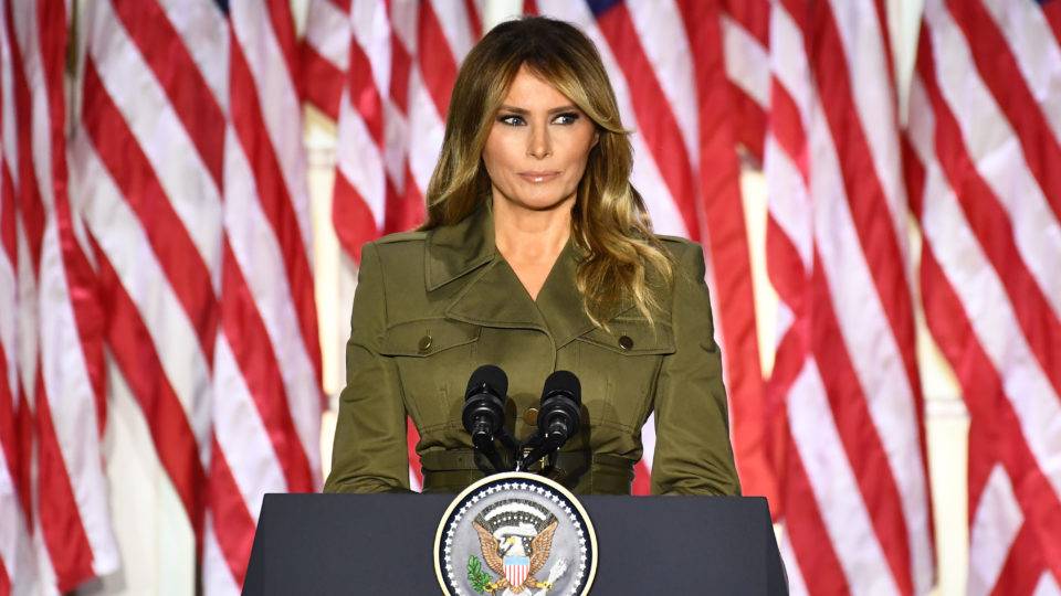 convenção republicanos melania