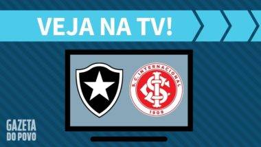 Botafogo x Internacional AO VIVO: saiba como assistir ao jogo na TV Botafogo x Internacional