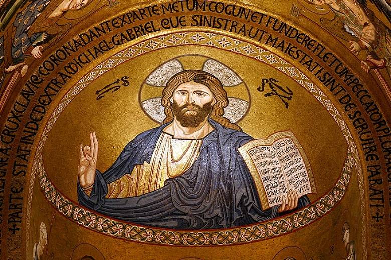 O que ainda há de católico nas PUCs? Pantocrator, na Capela Palatina, em Palermo (Itália).