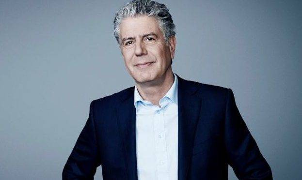 Chef Anthony Bourdain.