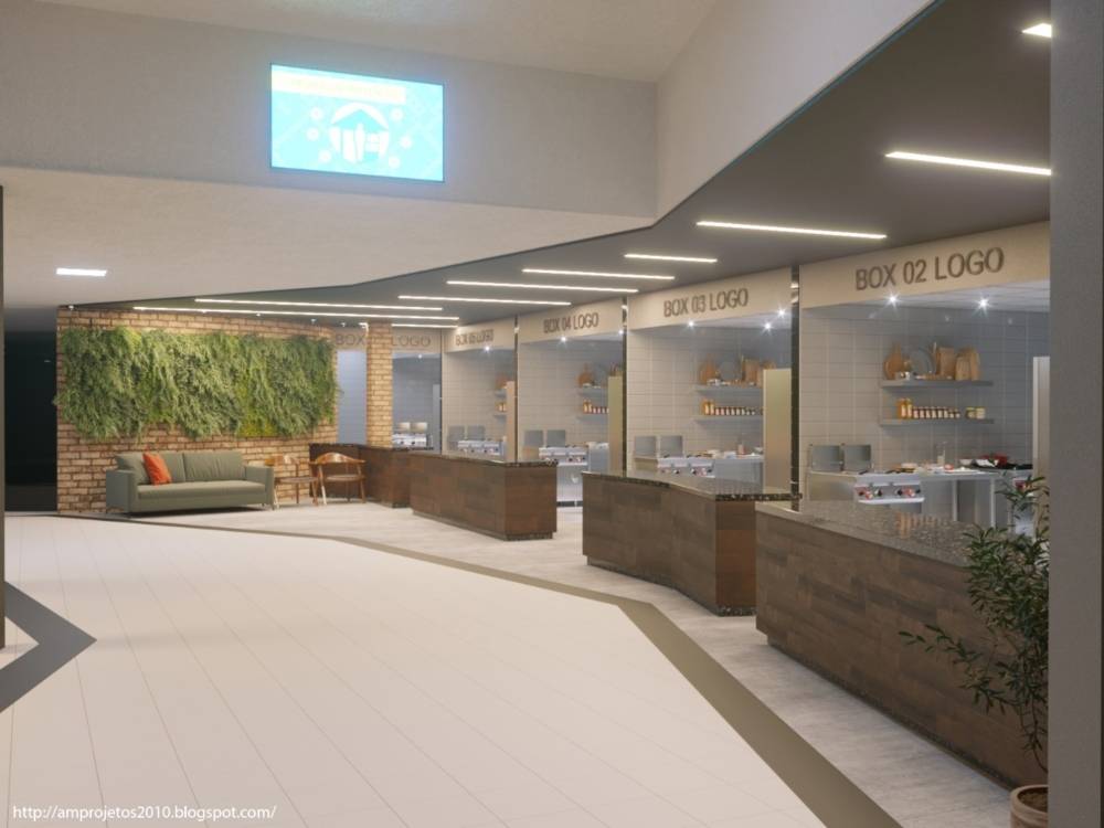 Área destinada às dark kitchens no Omar Square será inaugurada em outubro e tem possibilidade de expansão. Área destinada às dark kitchens no Omar Square será inaugurada em outubro e tem possibilidade de expansão.