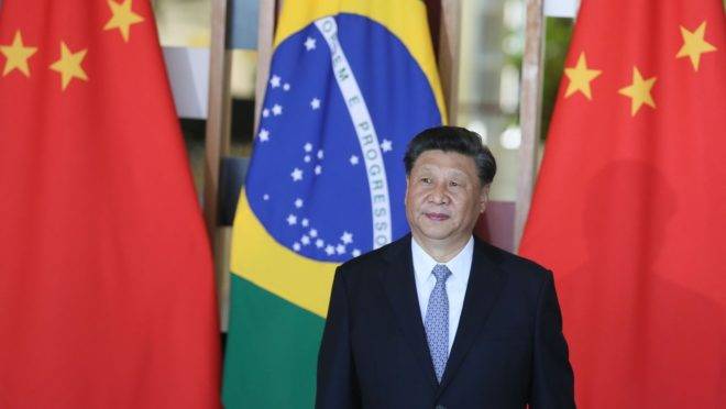 Presidente da China, Xi Jinping, em visita ao Brasil em 2019. País responde por mais de um terço das exportações brasileiras.
